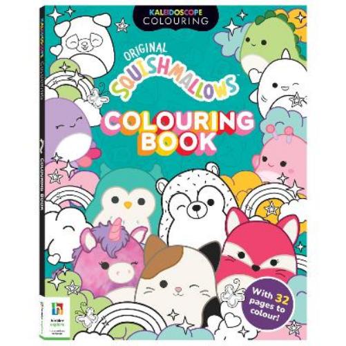 Kaleidoscope Squishmallows Feelin' Mallow Colouring Book