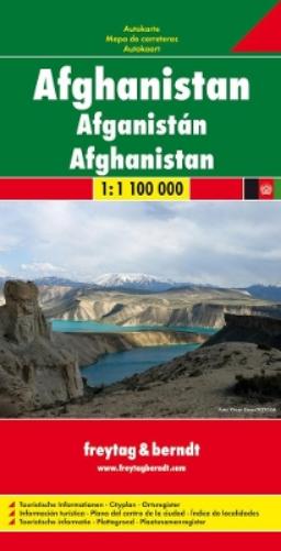 Afghanistan Road Map 1:1 100 000
