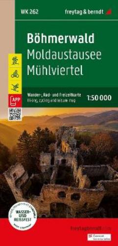 Bohemian Forest Hiking, Cycling & Leisure Map