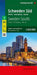 Sweden South Road and Leisure Map
