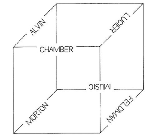 Chamber Music: Alvin Lucier & Morton Feldman