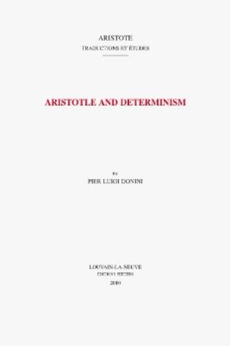 Aristotle and Determinism