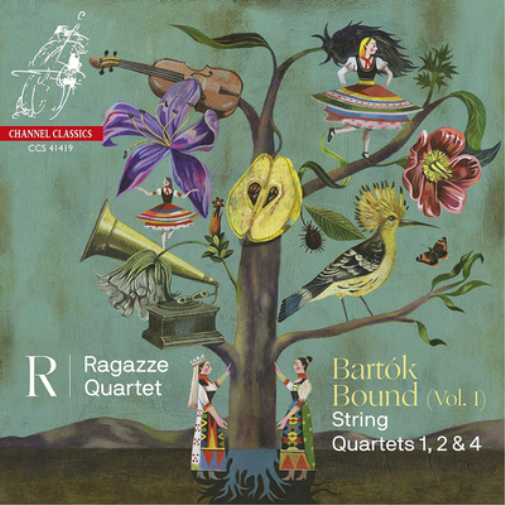 Ragazze Quartet: Bartók Bound: String Quartets 1, 2 & 4 - Volume 1