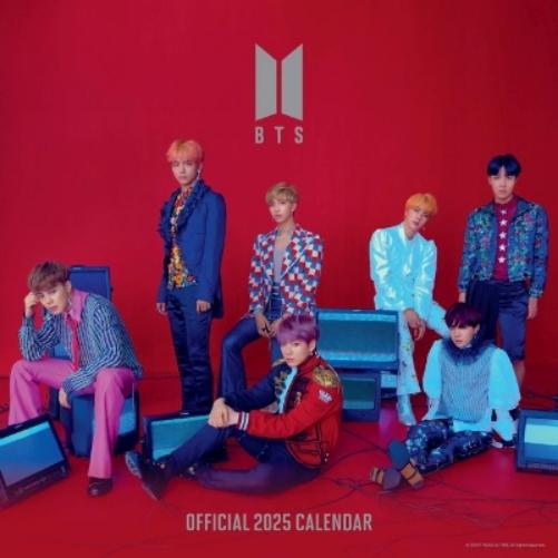 Official BTS Square Calendar - Multi-Language 2025