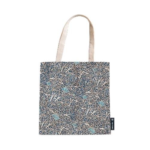 Granada Turquoise (Moorish Mosaic) Canvas Bag