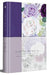 Biblia RVR1960 Tapa dura y tela morada con flores tamaño manual / Spanish Bible RVR 1960 Handy Size Large Print Hardcover Cloth with Purple Floral