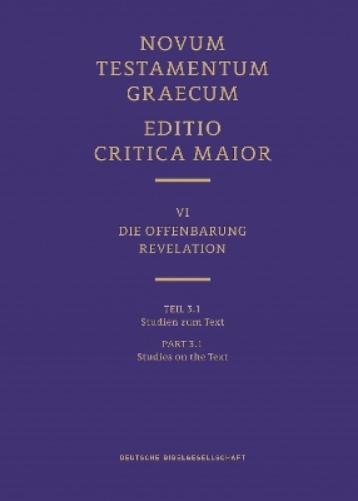 Novum Testamentum Graecum, Editio Critica Maior VI/3.1