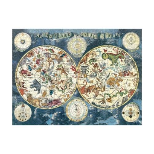Celestial Planisphere (Early Cartography) 1000 Piece Jigsaw Puzzle
