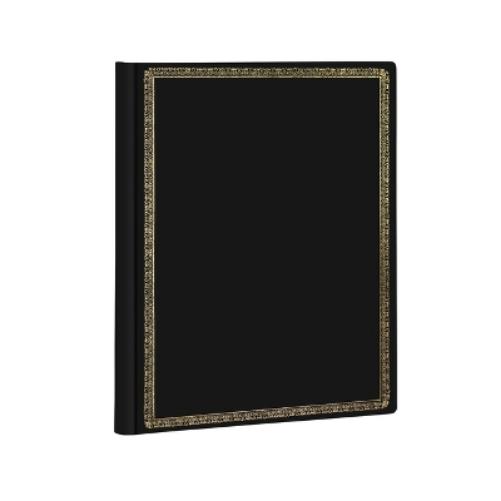 Black Edition Ultra Lined Hardcover Journal (Elastic Band Closure)