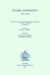Studia Patristica. Vol. XCIII - Papers presented at the Seventeenth International Conference on Patristic Studies held in Oxford 2015