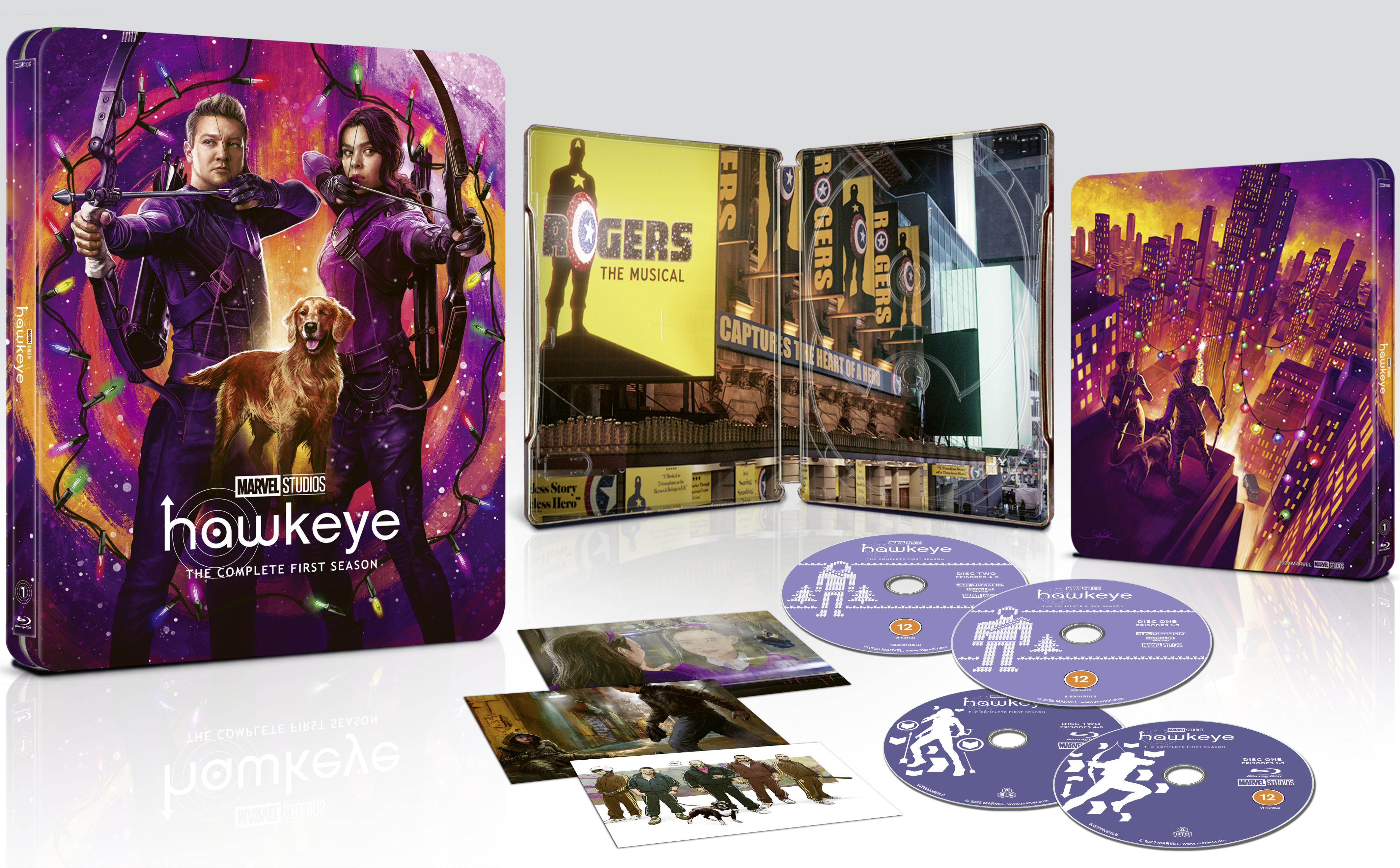 Marvel Studios Hawkeye: The Complete First Season Steelbook