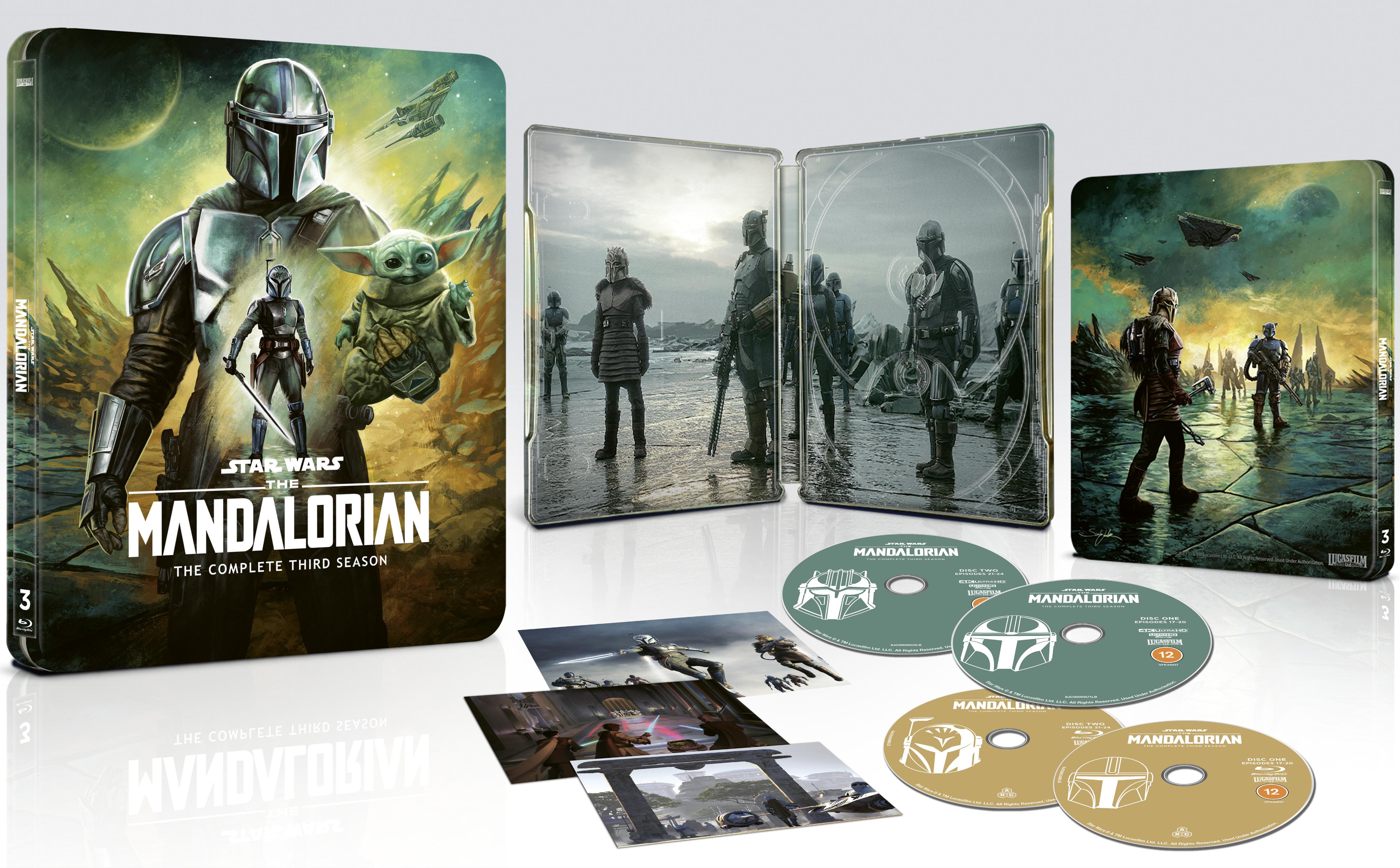 Star Wars The Mandalorian: The Complete Third Season Steelbook