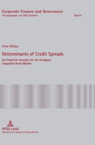 Determinants of Credit Spreads