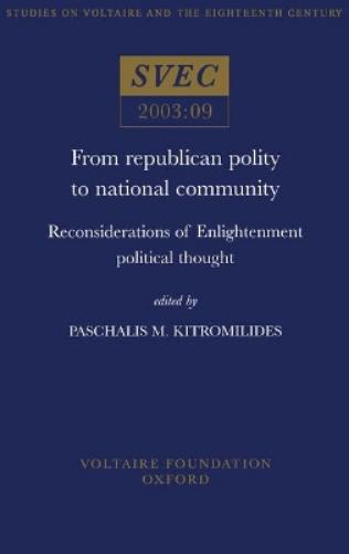 From Republican Polity to National Community