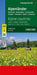 Alpine countries, Road Map 1:800.000