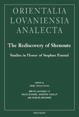 The Rediscovery of Shenoute