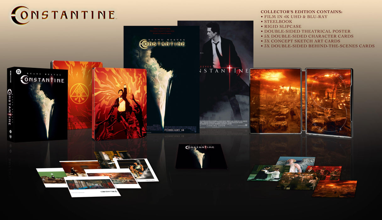 Constantine 20th Anniversary Collector's Edition with Steelbook