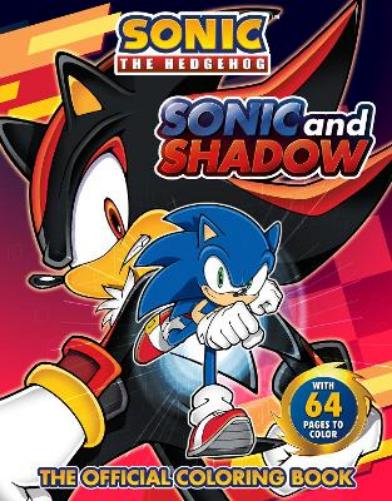 Sonic and Shadow: The Official Coloring Book (Sonic the Hedgehog