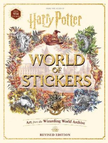 Harry Potter World of Stickers (Collectible Art Stickers