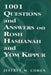 1,001 Questions and Answers on Rosh HaShanah and Yom Kippur