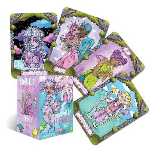 Sweet Forager's Tarot: Travel with the Fool Through the Enchanted Forest (78 Gilded Cards and 128-Page Full-Color Guidebook