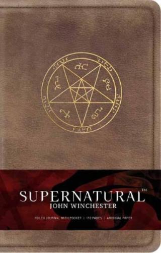 Supernatural: John Winchester Hardcover Ruled Journal