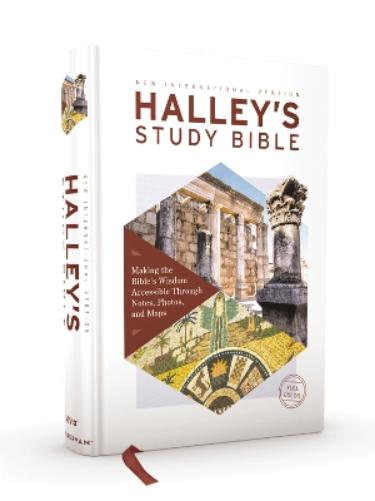 NIV, Halley's Study Bible (A Trusted Guide Through Scripture), Hardcover, Red Letter, Comfort Print