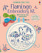 Embroidery Kit: Flamingo