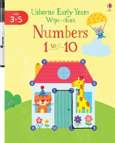 Early Years Wipe-Clean Numbers 1 to 10