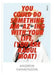 You Could Do Something Amazing With Your Life (You are Raoul Moat)