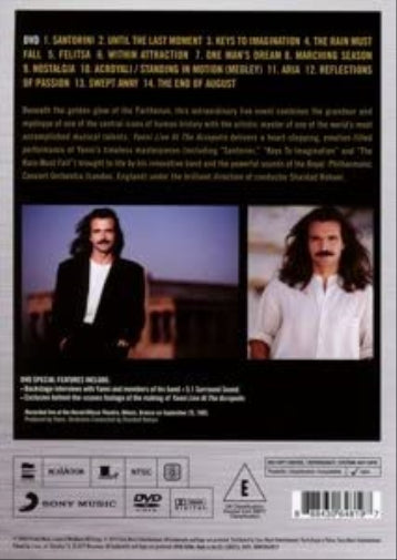 Yanni Live At The Acropolis