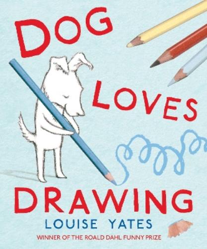Dog Loves Drawing