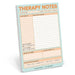 Knock Knock Therapy Notes Pad (Pastel Version)