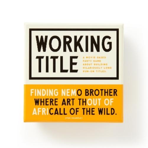 Working Title Game