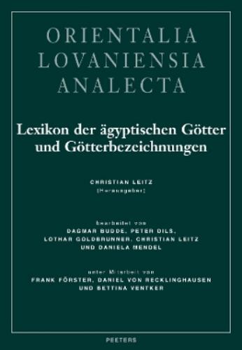 Lexikon der ägyptischen Götter und Götterbezeichnungen Band VII