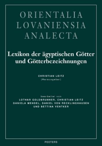 Lexikon der ägyptischen Götter und Götterbezeichnungen Band VIII: Register