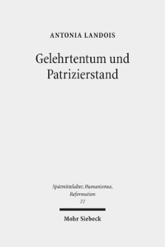 Gelehrtentum und Patrizierstand