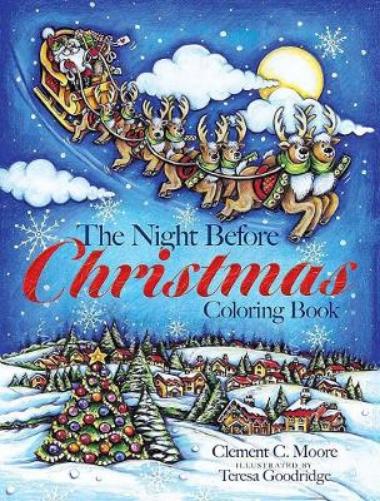 The Night Before Christmas Coloring Book (Dover Christmas Coloring Books