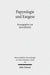 Papyrologie und Exegese