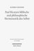 Paul Ricoeurs biblische und philosophische Hermeneutik des Selbst