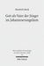 Gott als Vater der Jünger im Johannesevangelium