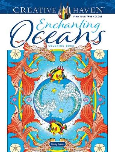 Creative Haven Enchanting Oceans Coloring Book