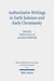 Authoritative Writings in Early Judaism and Early Christianity