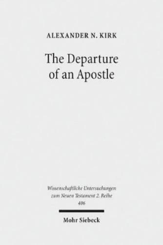 The Departure of an Apostle