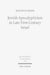 Jewish Apocalypticism in Late First Century Israel