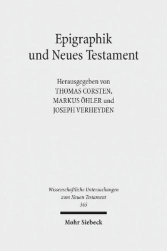 Epigraphik und Neues Testament