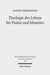 Theologie des Lebens bei Paulus und Johannes