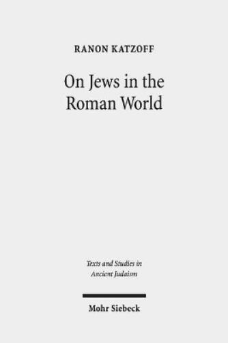 On Jews in the Roman World