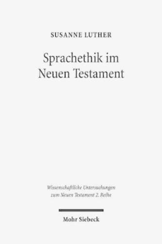 Sprachethik im Neuen Testament