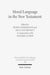 Moral Language in the New Testament